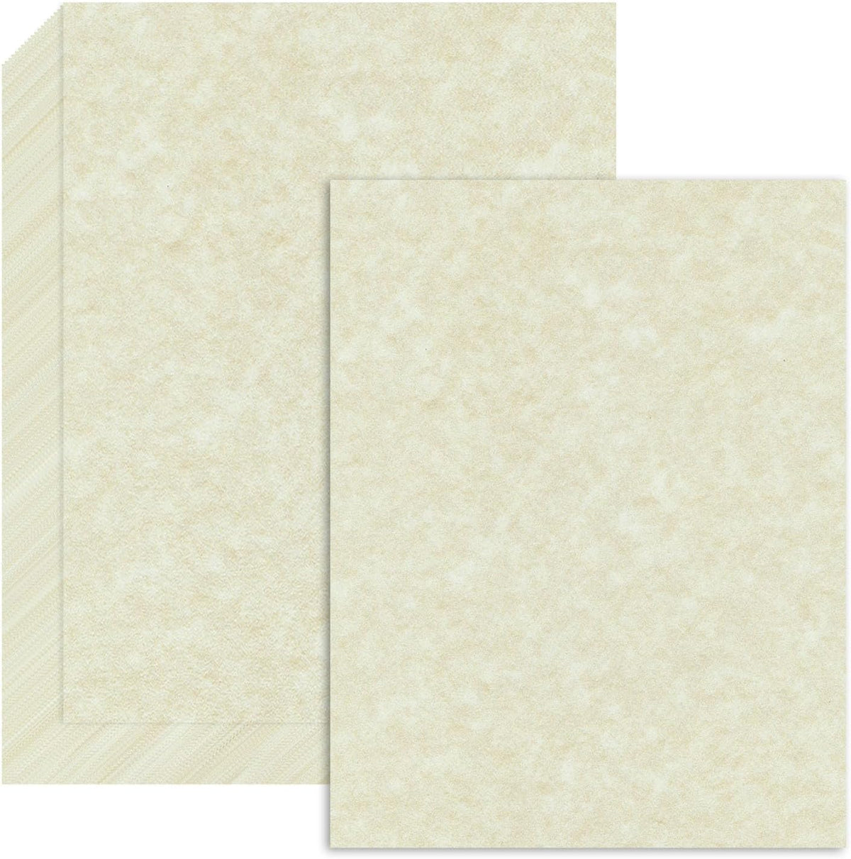 120 Sheets Parchment Paper for Certificates, 8.5" x 11", Ivory