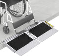 FACHNUO 1 FT Wheelchair Ramps for Doorways, Seamless Threshold Ramp