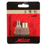 Milton S-657 1/4" NPT Swivel Hose Fitting Connector