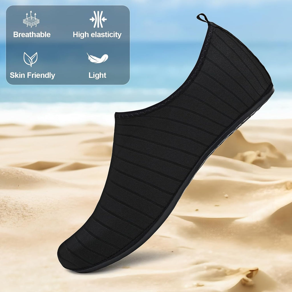 Water Shoes for Womens Mens Barefoot Aqua Yoga Socks for Pool Beach Surf Walking Water Park Boating Sports Water Shoes
