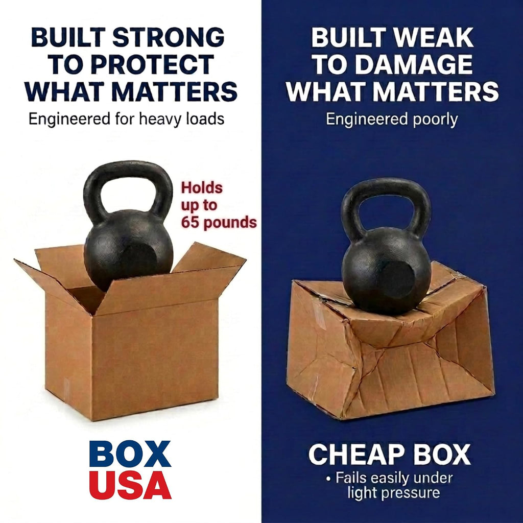 Moving Boxes Holds 65lbs, 20"L x 20"W x 15"H (12-Pack) Large - Corrugated Cardboard Box for Shipping, Mailing