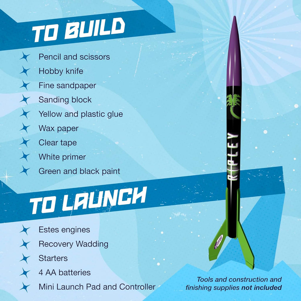 0653 Ripley Rocket Intermediate Model-Rocket Kit