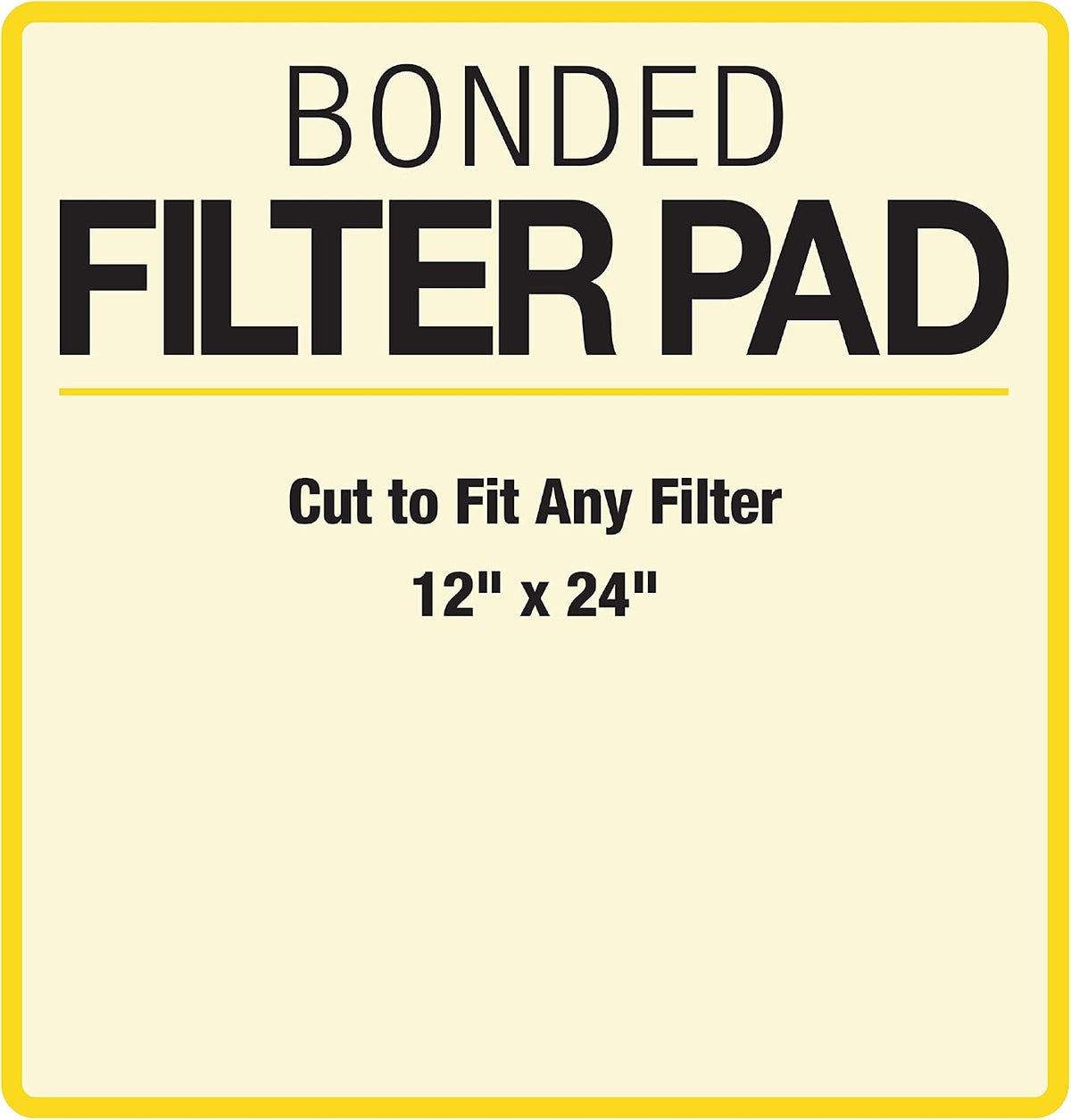 Bonded Aquarium Filter Pad, Cut To Fit Any Filter