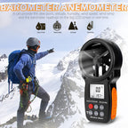 Handheld Anemometer with Barometric Altimeter,HVAC Pressure w/Data Logging