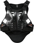 Chest Protector Motorcycle, Dirt Bike Gear Body Armor Vest Spine Back Protector for Motocross Off-Road (Reflective at