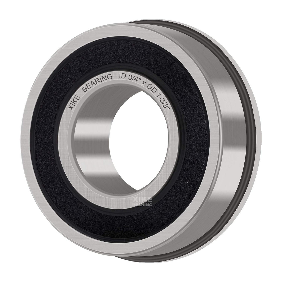 XiKe 4 Pcs Flanged Ball Bearings ID 3/4" x OD 1-3/8"