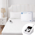 Heated Mattress Pad Full Size with 10 Heat Settings Machine Washable | Electric Mattress Pad Bed Warmer with 1 to 9