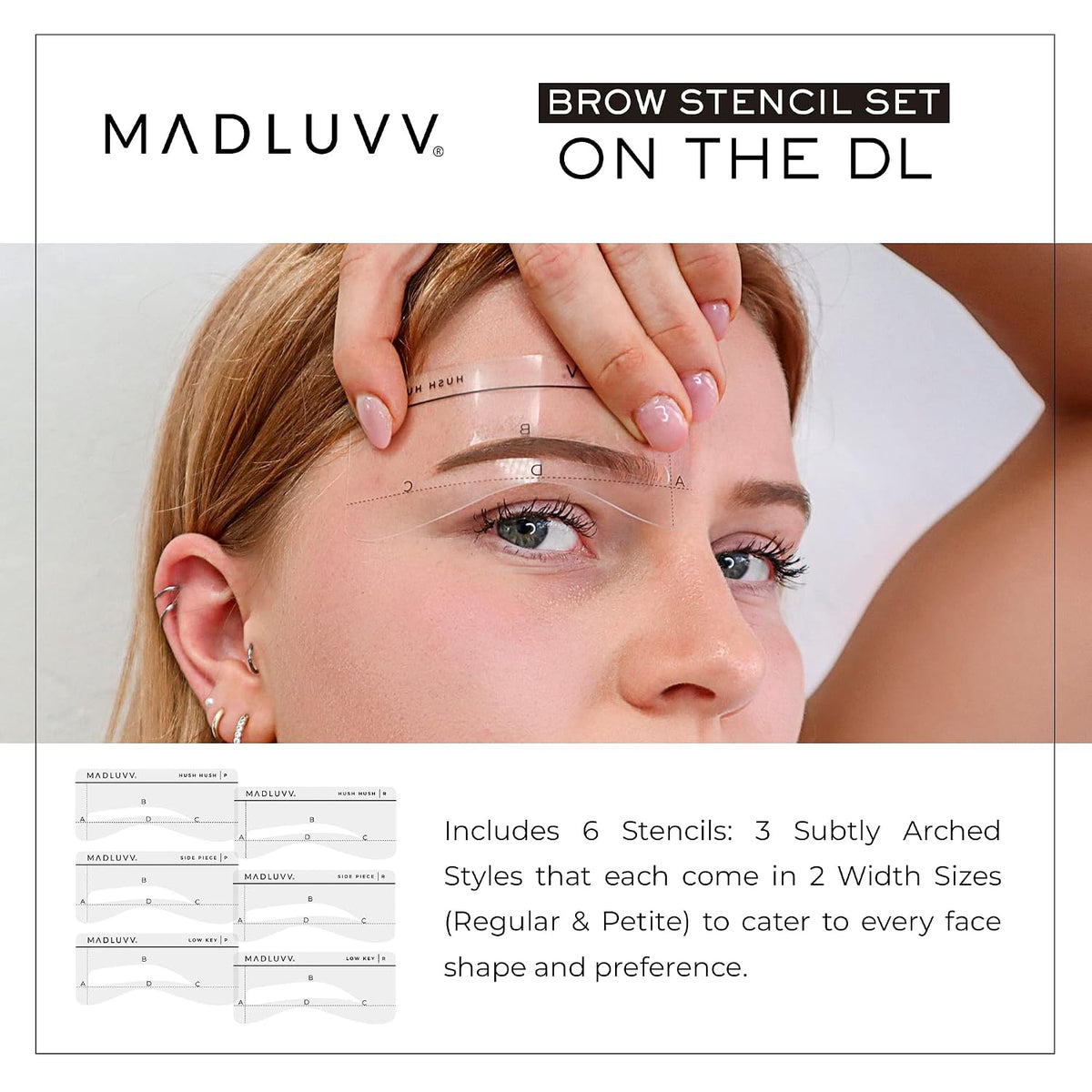 Eyebrow Stencils, Brow Mapping & PMU Microblading - On the DL Set