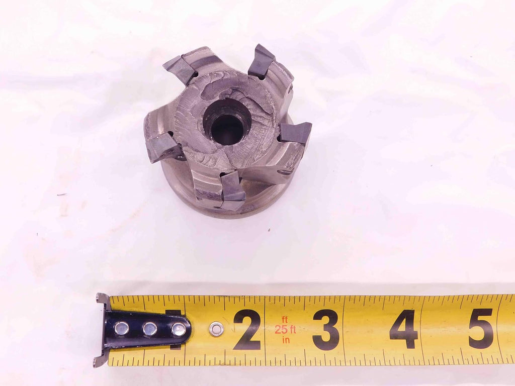 ISCAR 2" O.D. 90 DEG FACE Mill 3/4 Pilot 5/16 Key Holds 5 Inserts ADKT 1505 2.0 - EA0871CM4