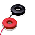 Leviton Current Transformers, Solid Core, 200A, 100mA, 0.72" Opening, 48â€ Leads, +/-0.3% Accuracy, Quantity 2 (1 Red, 1 Black), For Submetering, CDA02-212