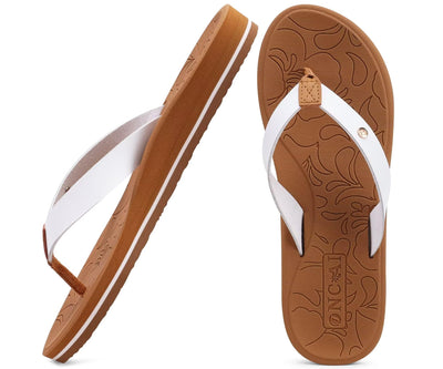 Womens Flip Flops for Women Arch Support Yoga Mat Summer Beach Leather Woman Dressy Thong Sandal for Women 2026 with