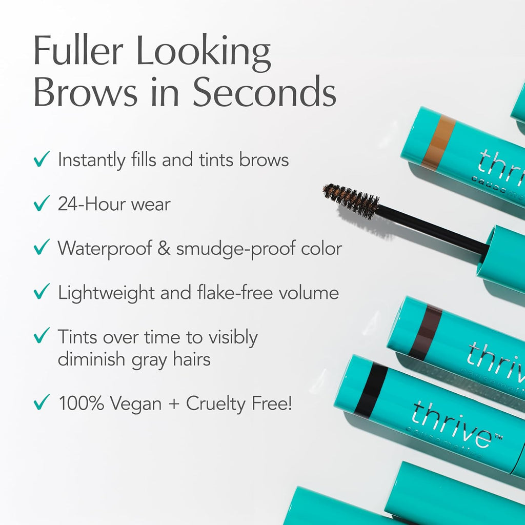 Tinted Eyebrow Gel, Instant Brow Fix, Medium Brown