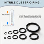 047 Buna-N O-Ring 70 Duro, 4-1/2" ID x 4-5/8" OD x 1/16" Width