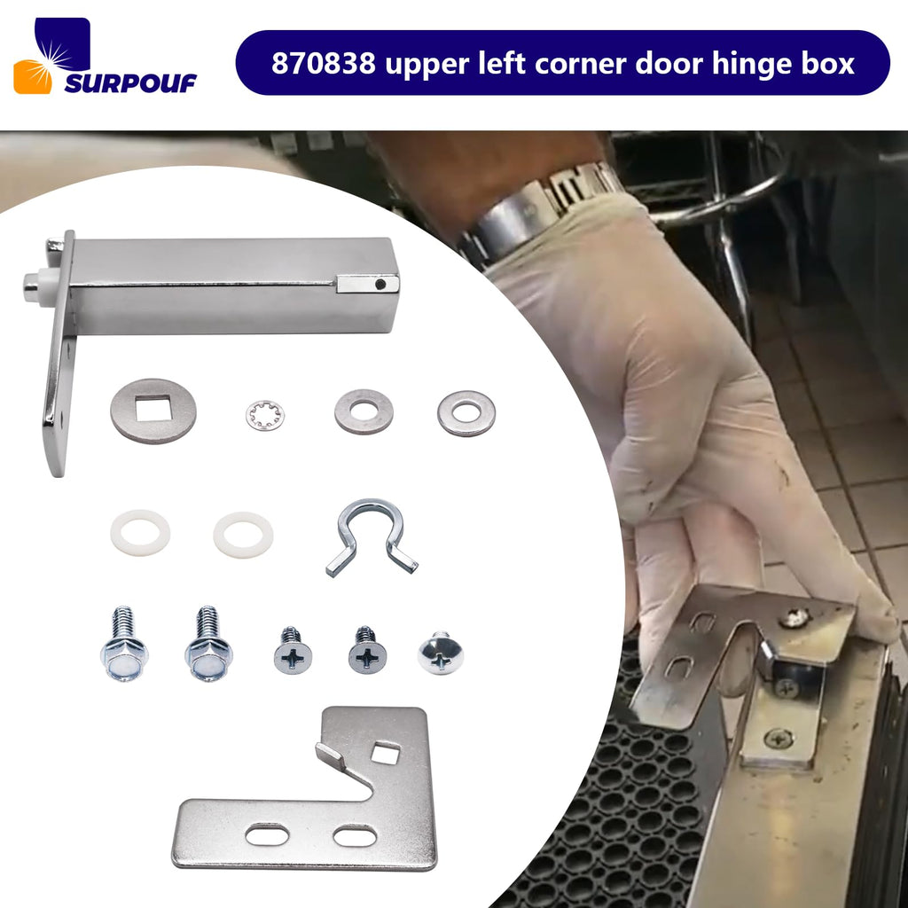 870838 Top Left Door Hinge Cartridge Fits For TRUE Door Hinge Kit