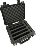 Apache 2800 Solid Foam Insert – Holds 4 Guns & 8 Magazines, High-Density, Durable Custom Cut Replacement Foam, Case