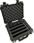 Apache 2800 Solid Foam Insert – Holds 4 Guns & 8 Magazines, High-Density, Durable Custom Cut Replacement Foam, Case