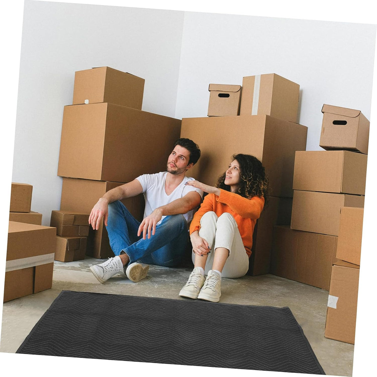 Professional Moving Blankets Heavy Duty Furniture Covers Textile Moving Blankets Furniture Wrapping