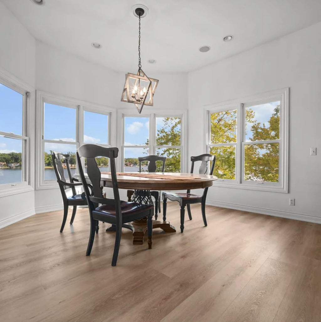 72" Full Plank Sample Luxury Vinyl Plank Flooring | DIY Click Installation, 40 Mil Wear Layer, Waterproof and Scratch