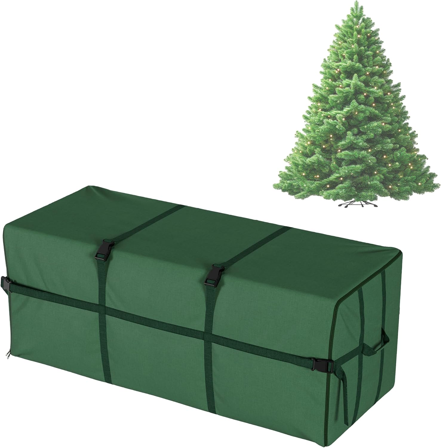 Christmas Tree Storage Bag - Storage Bags for 9FT Disassembled Artificial Trees, Seasonal Decor, Packing, Moving, and