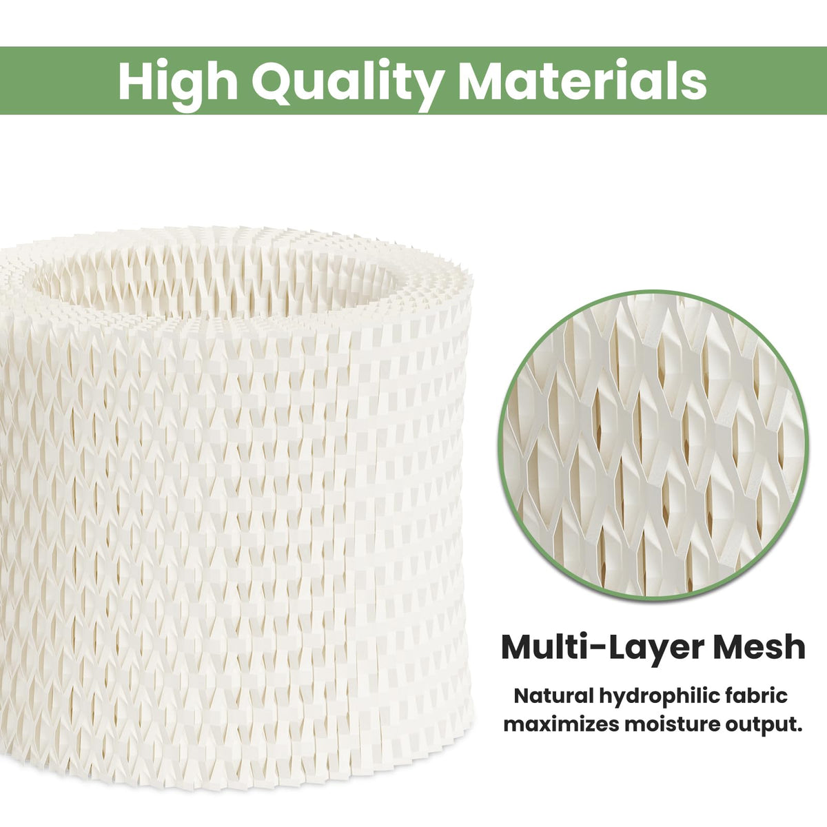 Humidifier Filter A Compatible with Honeywell HAC-504, HAC-504AW, HCM-350