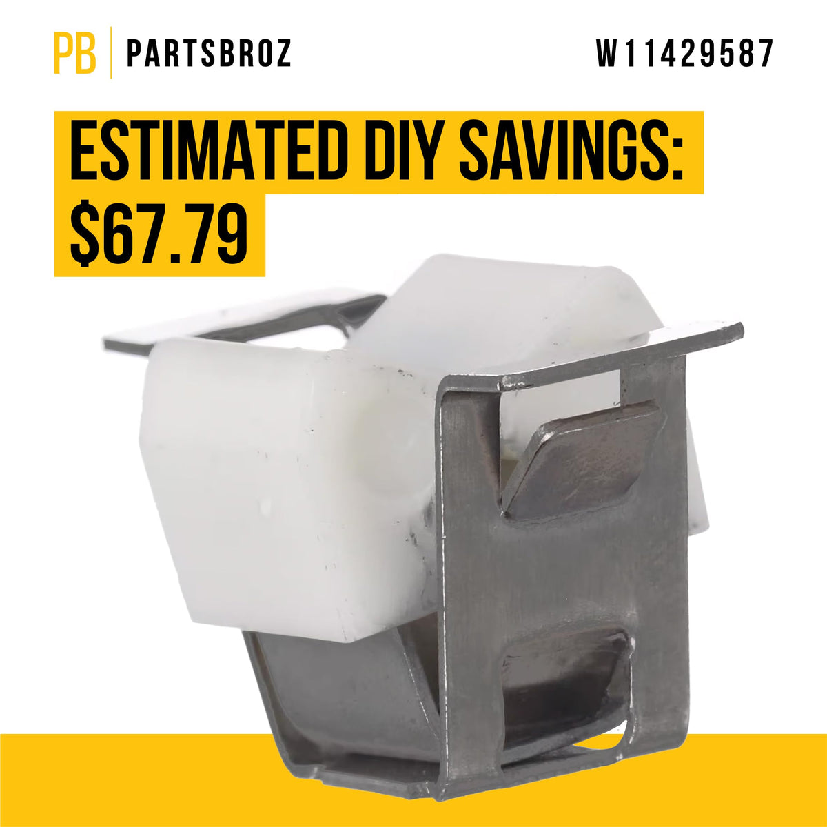 Dryer Door Catch for Maytag MGD4500MW0