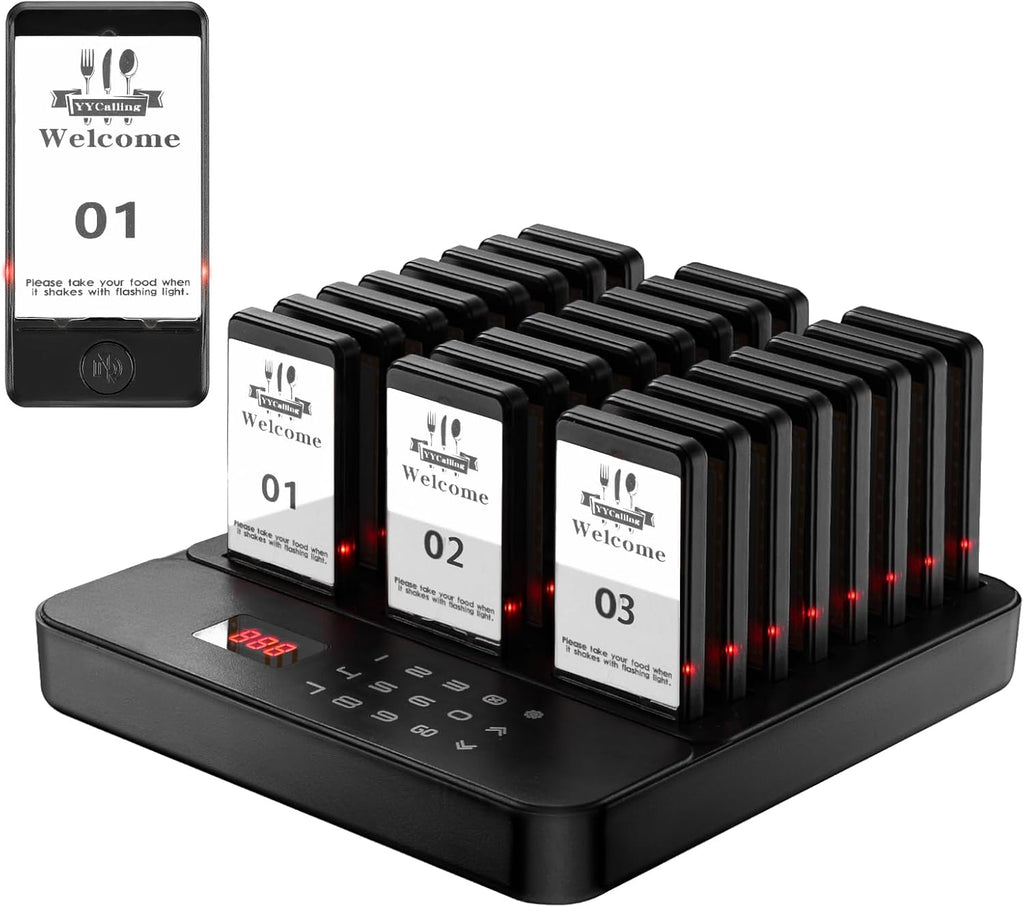 Restaurant Pager,Pagers for Restaurants 24 Guest Pagers