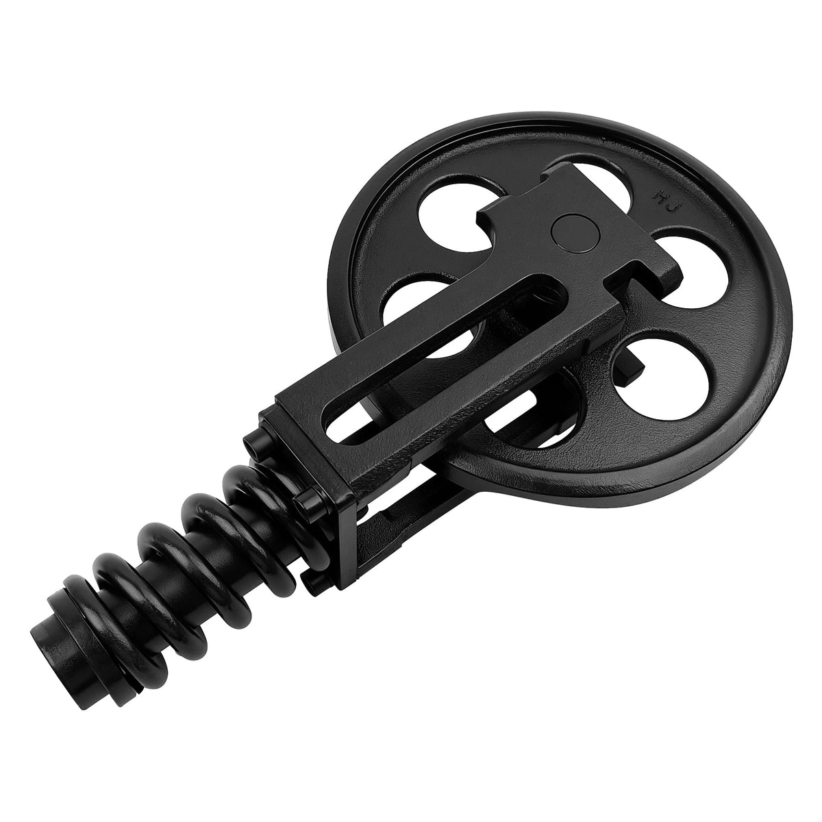 ISDZJL-H12 Mini Excavator Track Idler Wheel with Spring Assembly