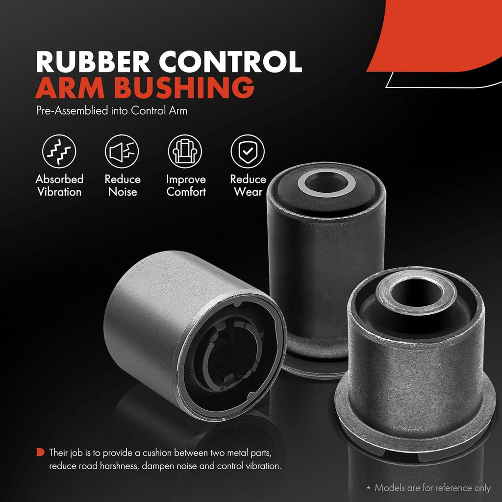 A-Premium Front Upper Control Arm Bushing Kit, Compatible with Jeep