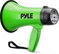 Rechargeable Bullhorn Megaphone with Voice Recording, AUX Input & Siren, USB-C Fast Charging, 1200-Yard Voice Range