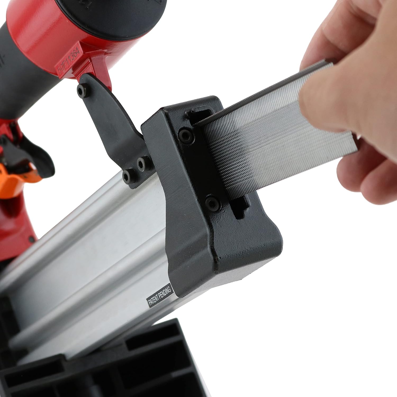 50F Pneumatic Trigger Pull 18 Gauge L-Cleat Flooring Nailer (Installs 3/8" to 3/4" Hardwood & Engineered)