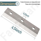 2 Set Replacement Blades for C40/C40E Wood Chipper 4 inch Max Diameter