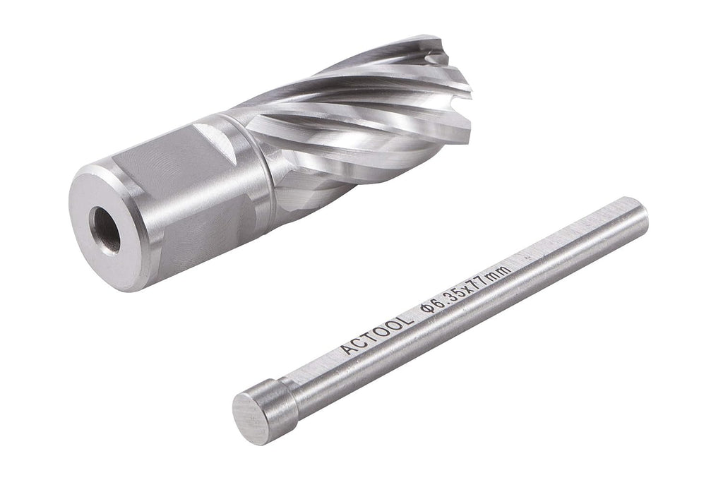 3/4" Diameter × 1" Depth of Cut HSS ANNULAR Cutter with 3/4'' Weldon Shank