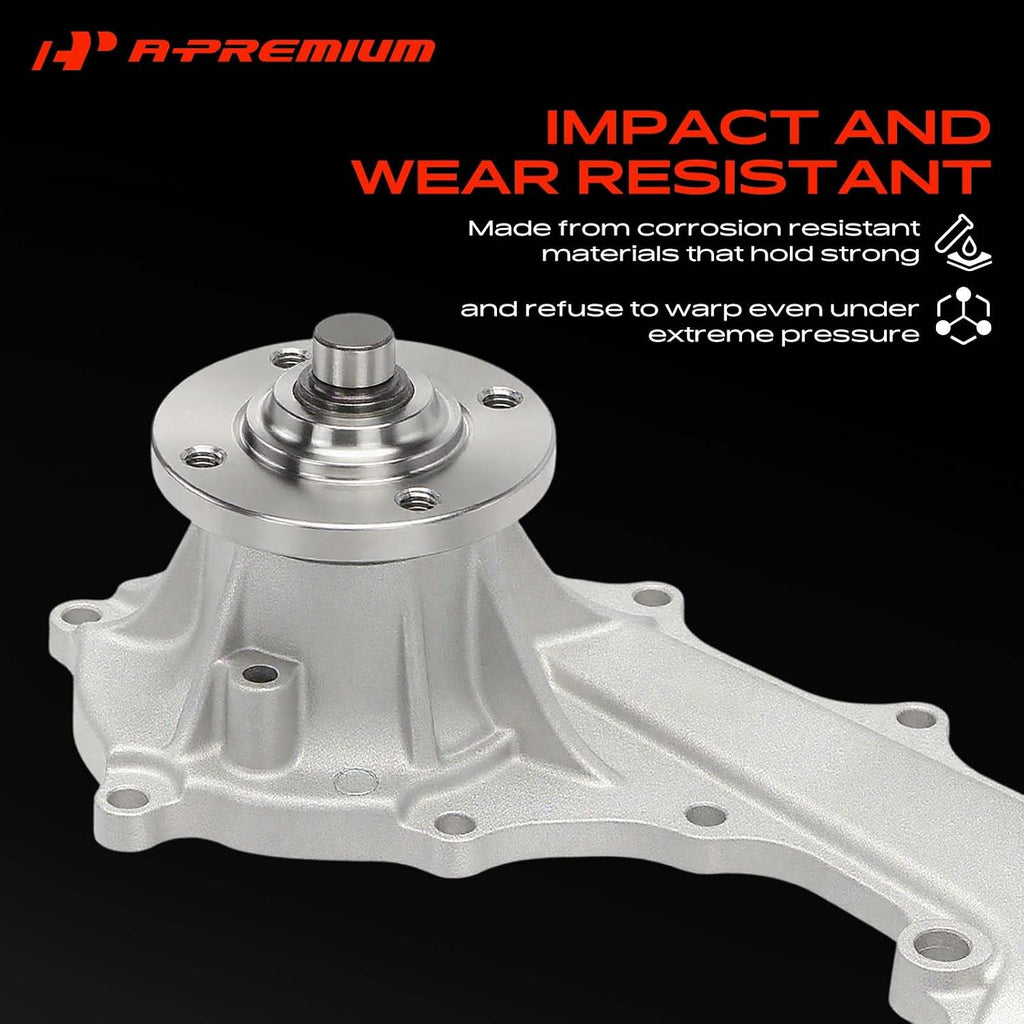 A-Premium Engine Water Pump Compatible with Toyota