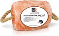 Himalayan Pink Salt Lick On Rope 6lbs for Horses, Deer, Goats & Livestock, Natural Mineral Salt Block with 84 Trace