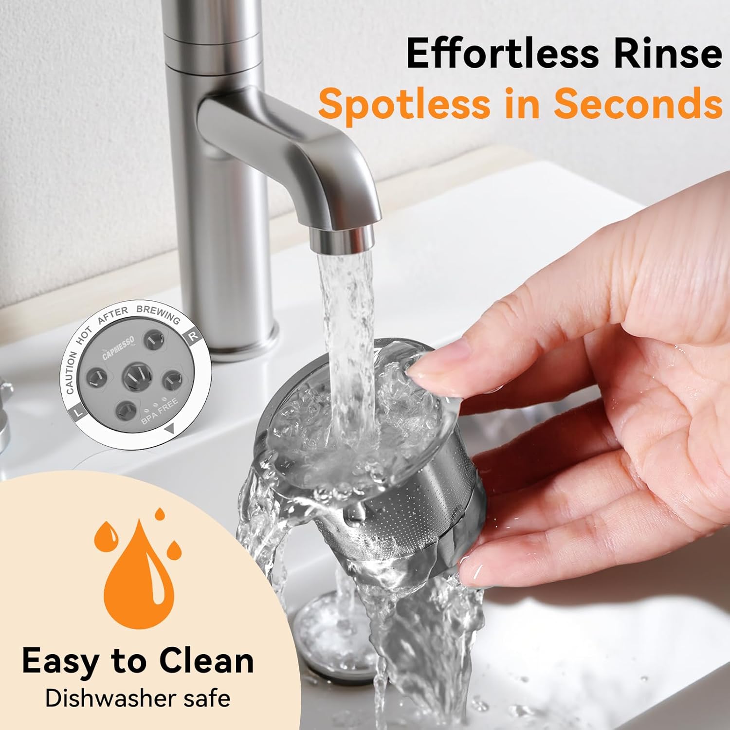 Reusable K Cups for Keurig: 2026 Updated My K cup Metal Coffee Filter Refillable Coffee Pods with 5 Holes - for K