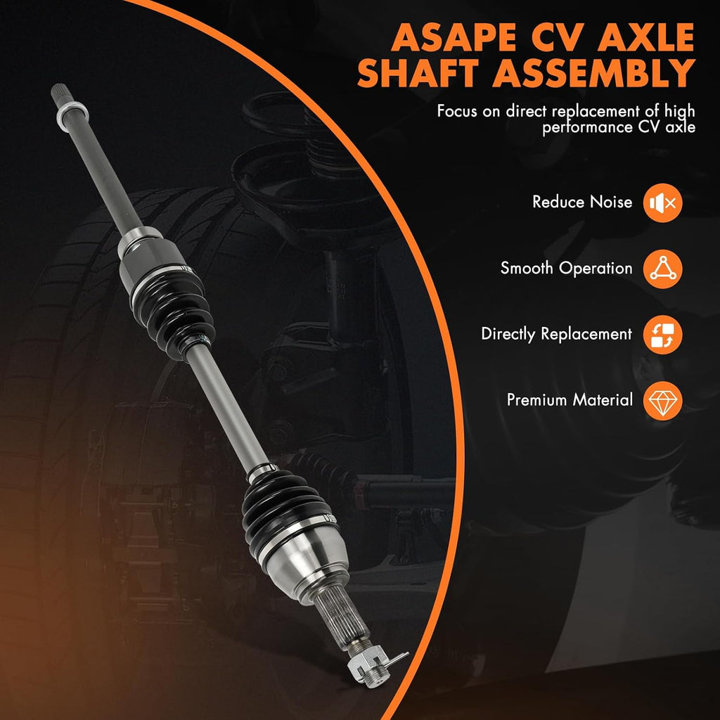 Front Right CV Axle Assembly 2013-2018 for Nissan for ALTIMA Sedan 2.5L