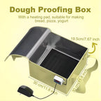 Versatile Dough Proofer with Heater, Bread Pizza Dough Proofing Box Temperature Control Proofing Accessories for