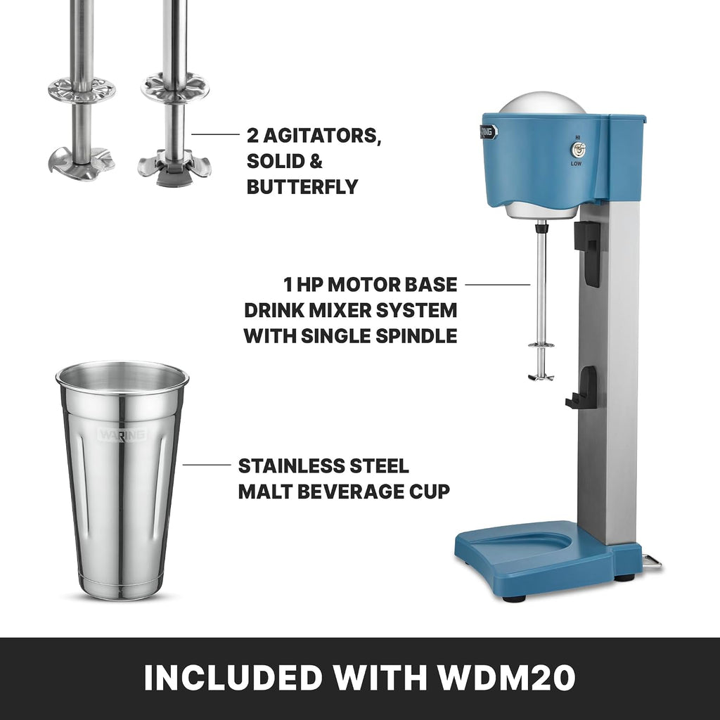 Light-Duty Single Spindle Milkshake Maker Machine