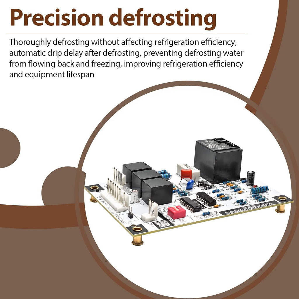 CEBD430433-10A Defrost Control Board Compatible with Carrier Bryant Payne Control Board Replace HK32EA003 HK32EA008 CES0130076-00