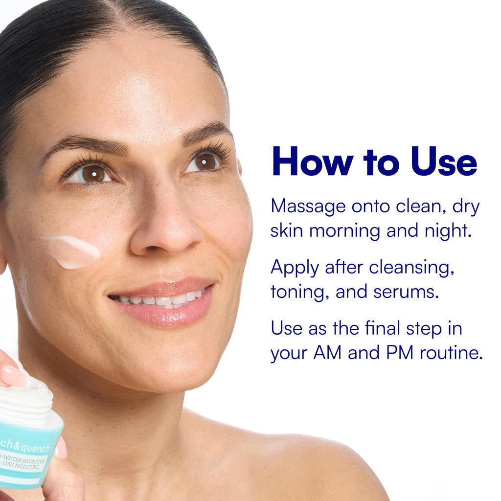 Drench & Quench Hyaluronic Acid Face Moisturizer - 1 Fl Oz - Skincare