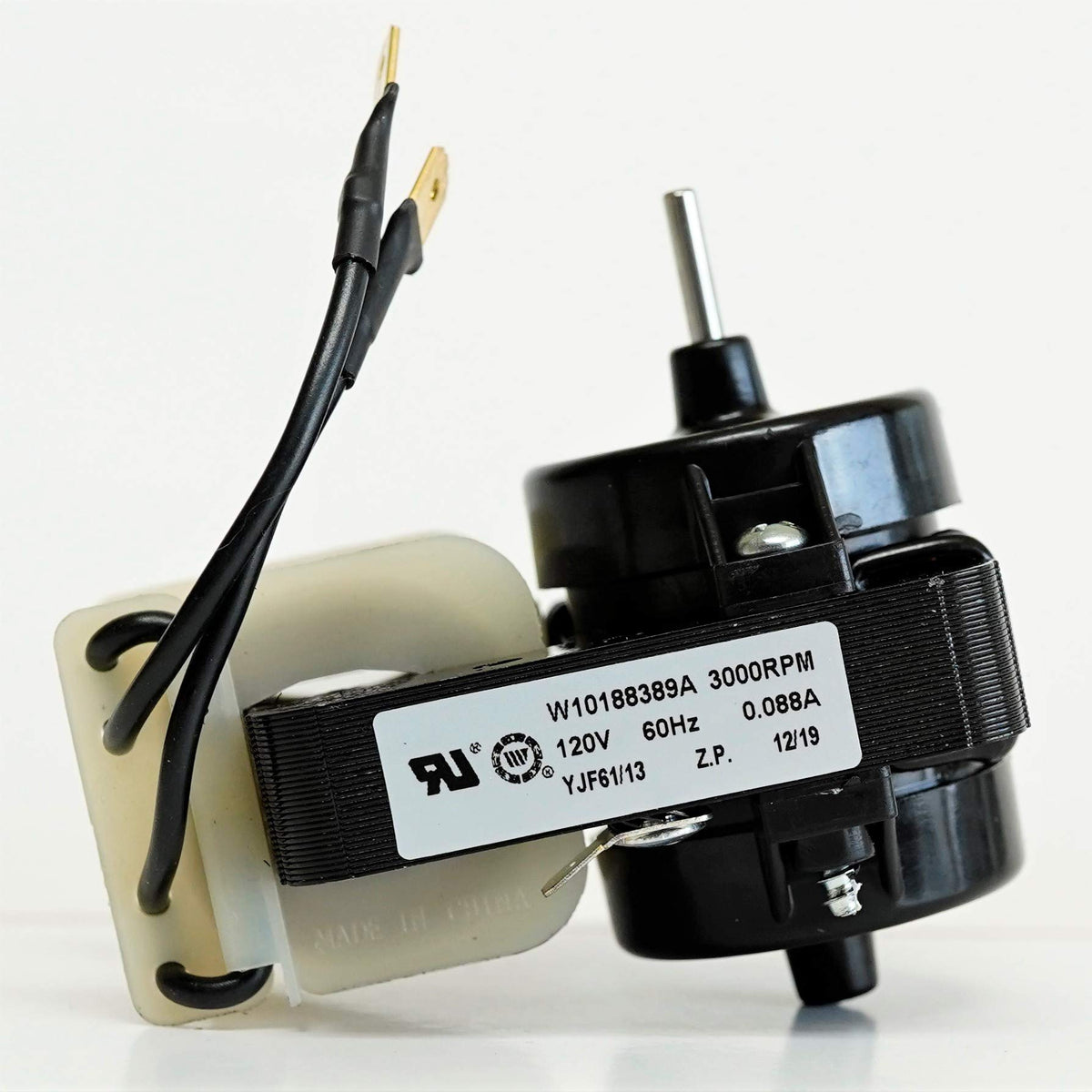 Refrigerator Evaporator Freezer Fan Motor W10188389A