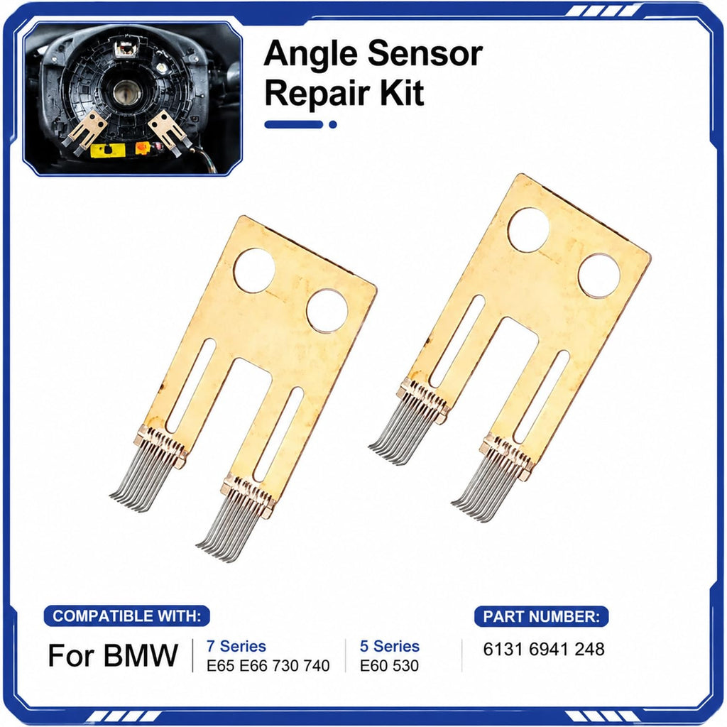 Steering Angle Sensor Repair Kit For BMW 5 Series 7 Series E60 E65 E66 2pc