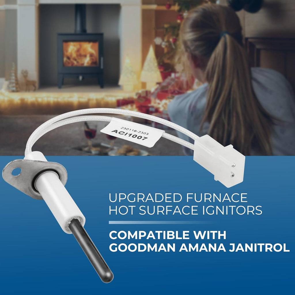 201657-03S Furnace Hot Surface Igniter Fits for Goodman Amana Janitrol