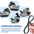 Aigemsi Sander Drive Belt Compatible with Porter Cable Belt Sanders