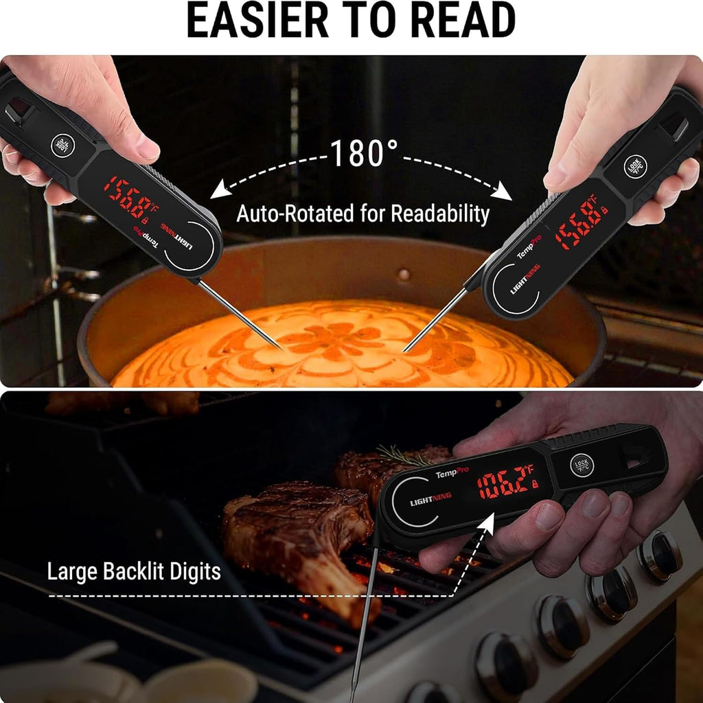 TempSwift 1 Sec Instant Read Meat Thermometer Digital