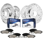 Front & Rear Brake Kit for 2003-2007 Honda Accord