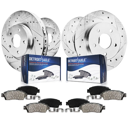 Front & Rear Brake Kit for 2003-2007 Honda Accord