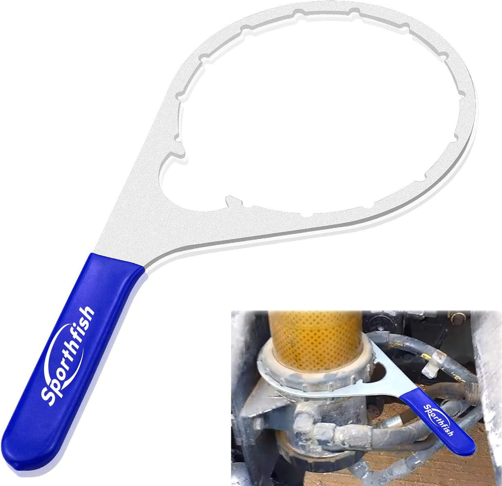 Colar/Vent Cap Fuel Filter Wrench Metal for 380134 382 Compatible with Detroit Diesel Truck Cummins Engines with 6
