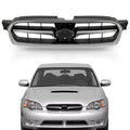PartsFlow For 2005 2006 2007 Subaru Legacy Front Bumper Grille Grill Assembly Chrome/Black