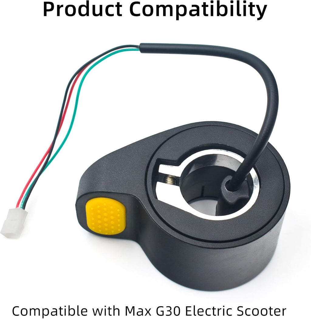 Thumb Throttle Accelerator Replacement for Ninebot Max G30